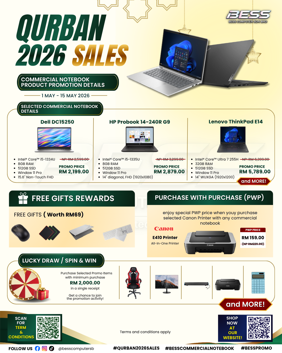 QURBAN  SALES PRODUCT PROMO